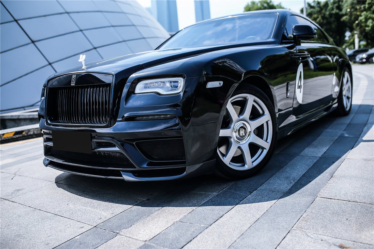 2016 - 2020 Rolls-Royce Wraith BKSS Style Partial Carbon Fiber Full Body Kit